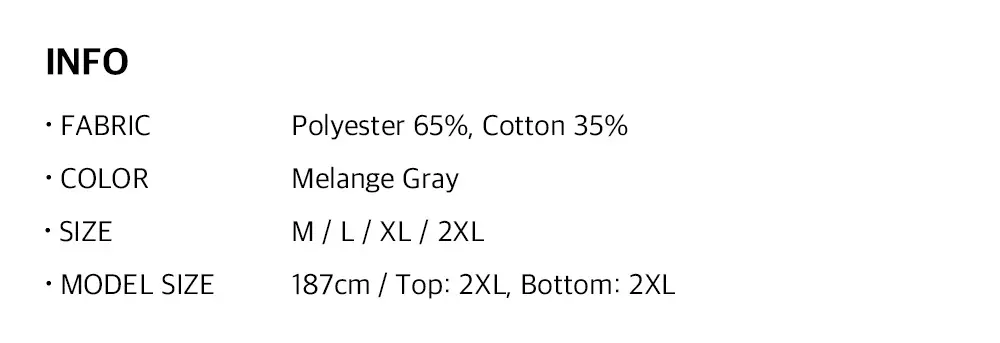 HDEX 자이언트핏 스웨트 팬츠 (2colors) 상세페이지 6