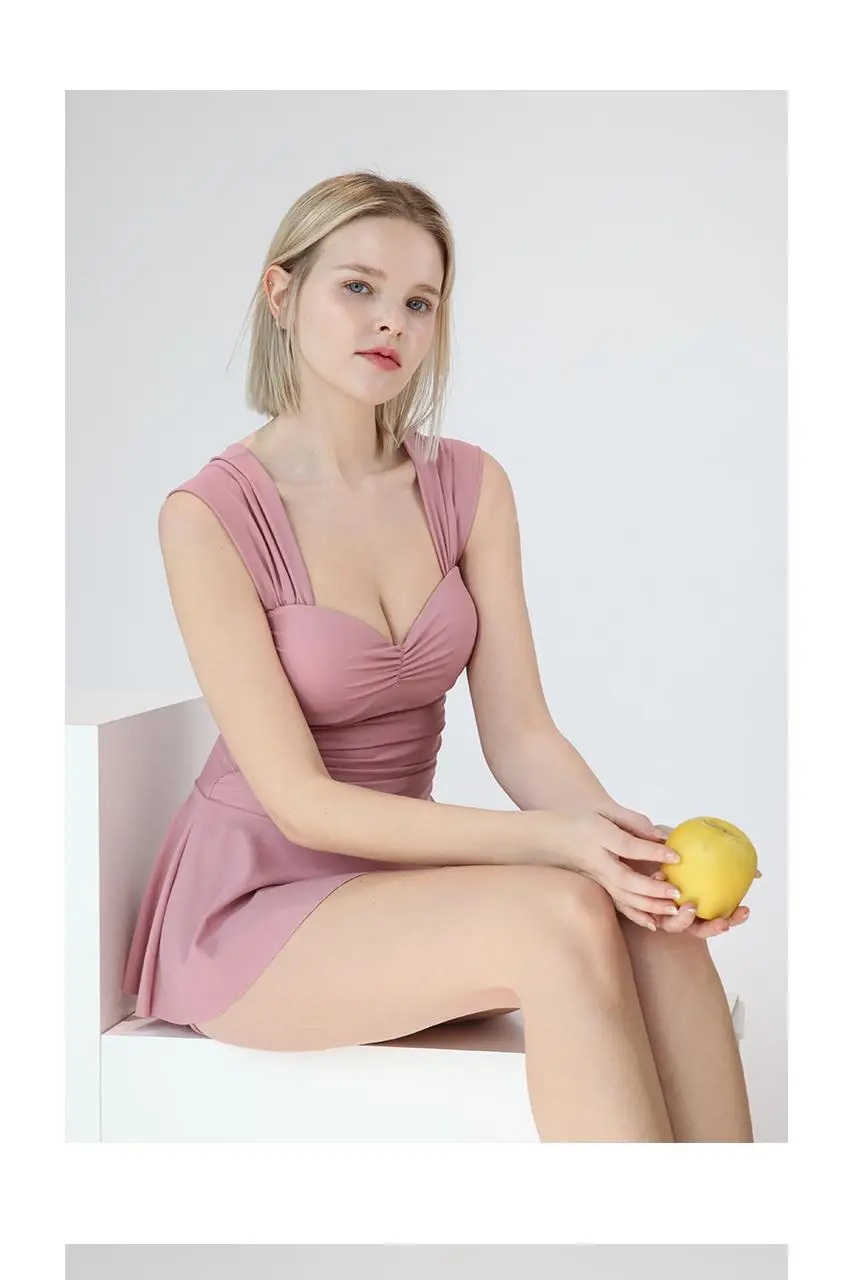 볼륨 셔링 슬리밍 원피스 수영복 상세페이지 7