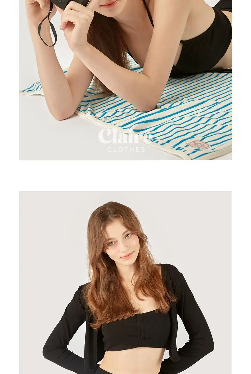 아이엠클레어 셔링 비키니 볼레로 스커트 수영복 4pcs 2 Color 상세페이지 20