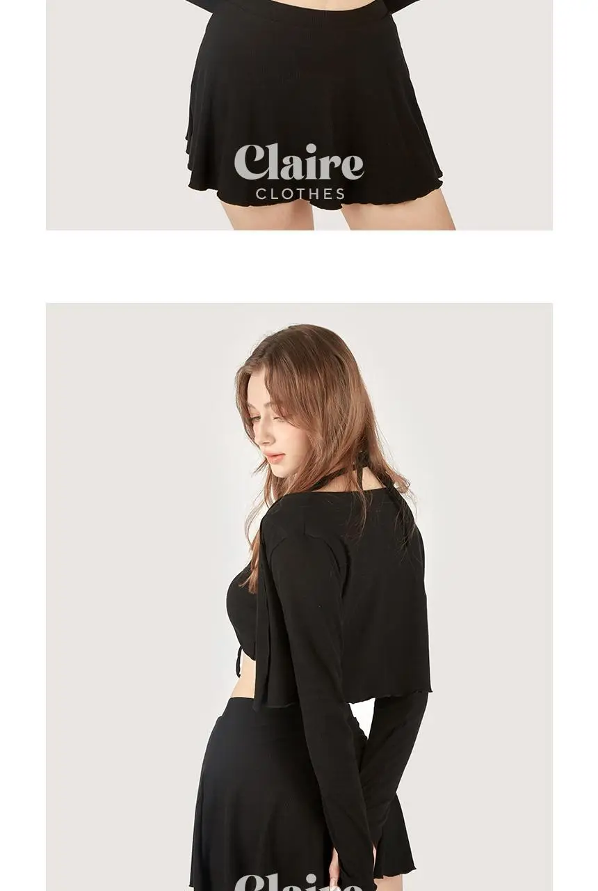 아이엠클레어 셔링 비키니 볼레로 스커트 수영복 4pcs 2 Color 상세페이지 21