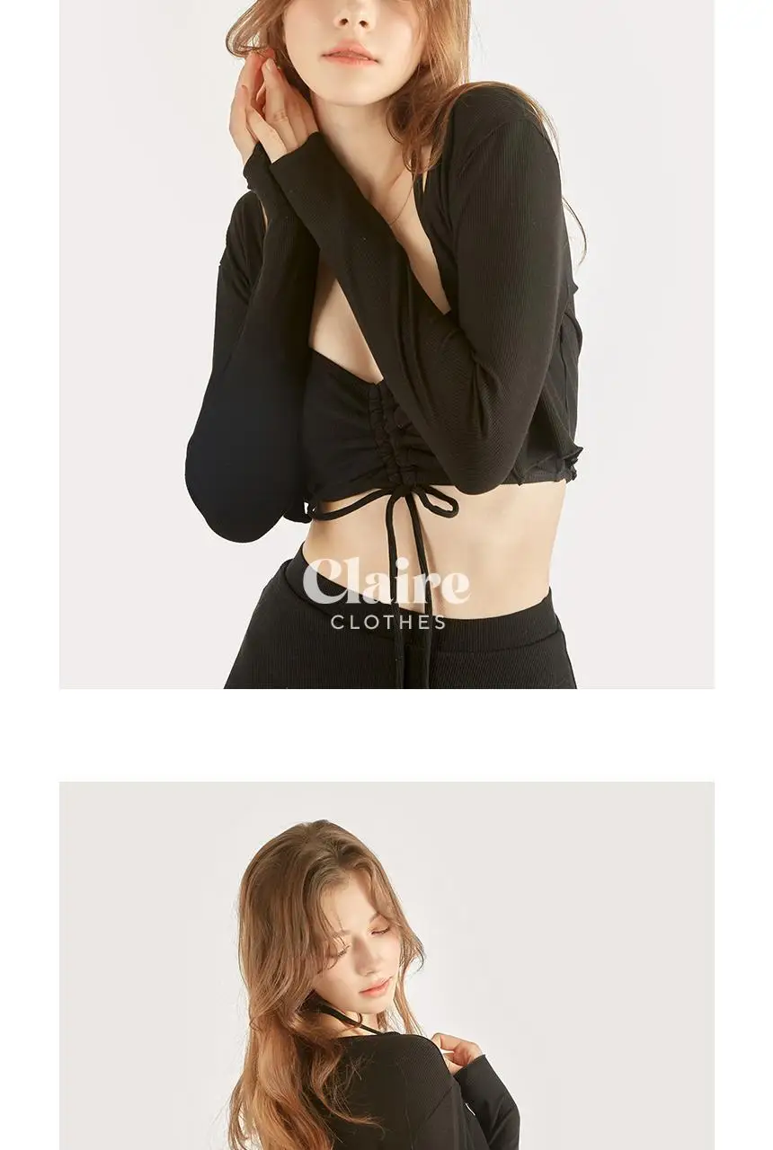 아이엠클레어 셔링 비키니 볼레로 스커트 수영복 4pcs 2 Color 상세페이지 24