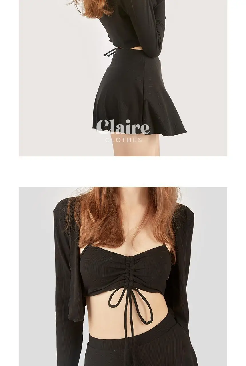 아이엠클레어 셔링 비키니 볼레로 스커트 수영복 4pcs 2 Color 상세페이지 25