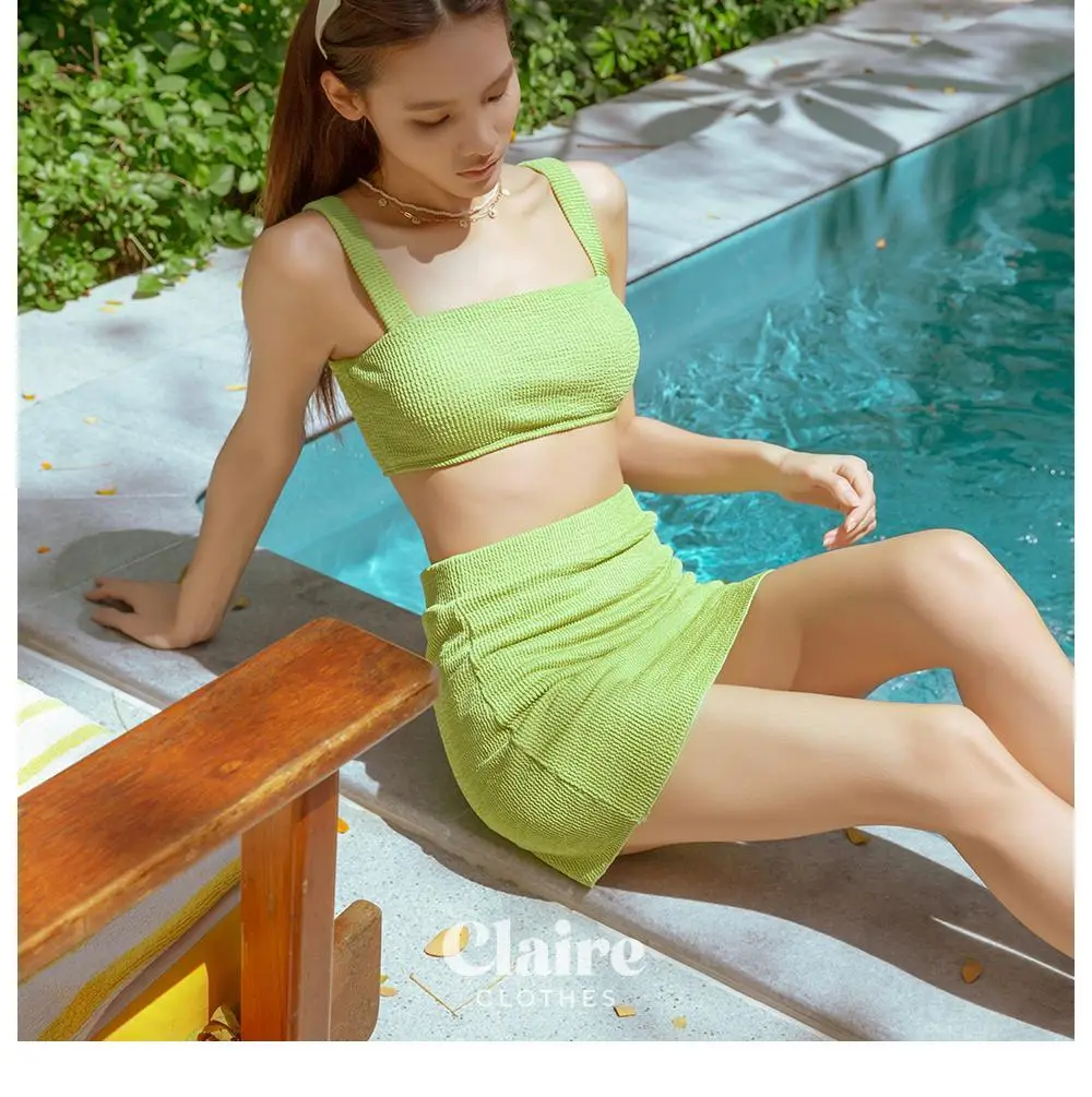 아이엠클레어 스퀘어넥 비비드 비키니 힙커버 세트 수영복 4 Color 상세페이지 20