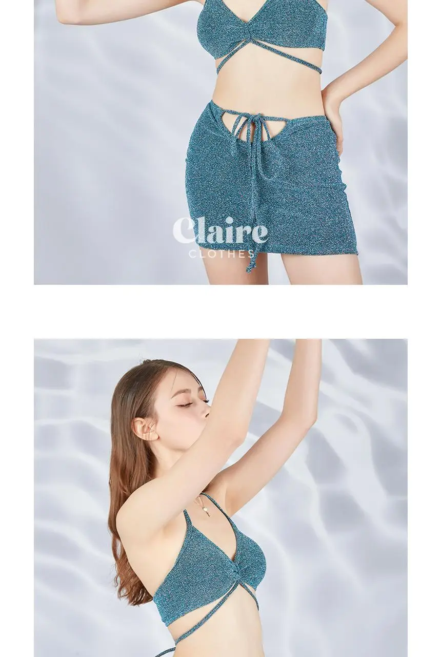 아이엠클레어 프렌치 홀터 비키니 스플릿 3pcs 비키니 수영복 상세페이지 11
