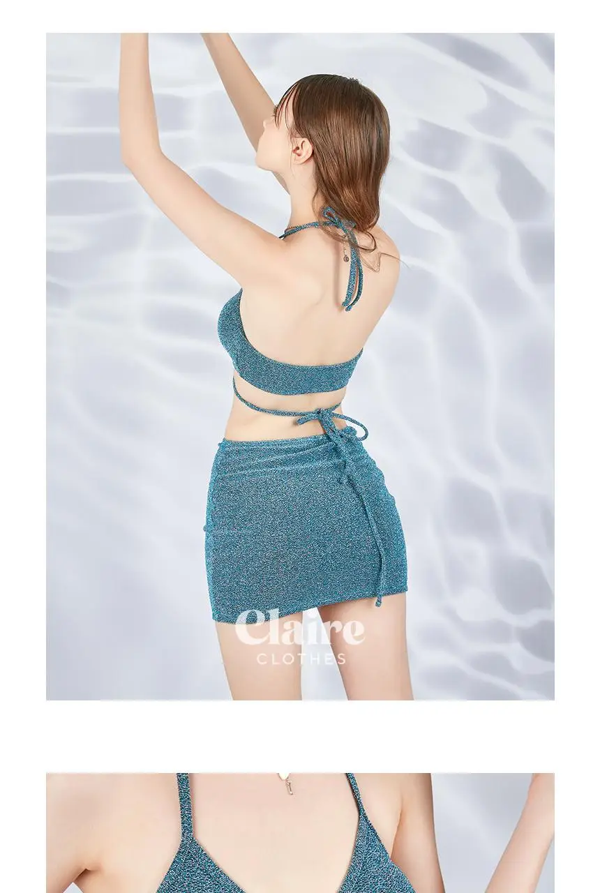 아이엠클레어 프렌치 홀터 비키니 스플릿 3pcs 비키니 수영복 상세페이지 13
