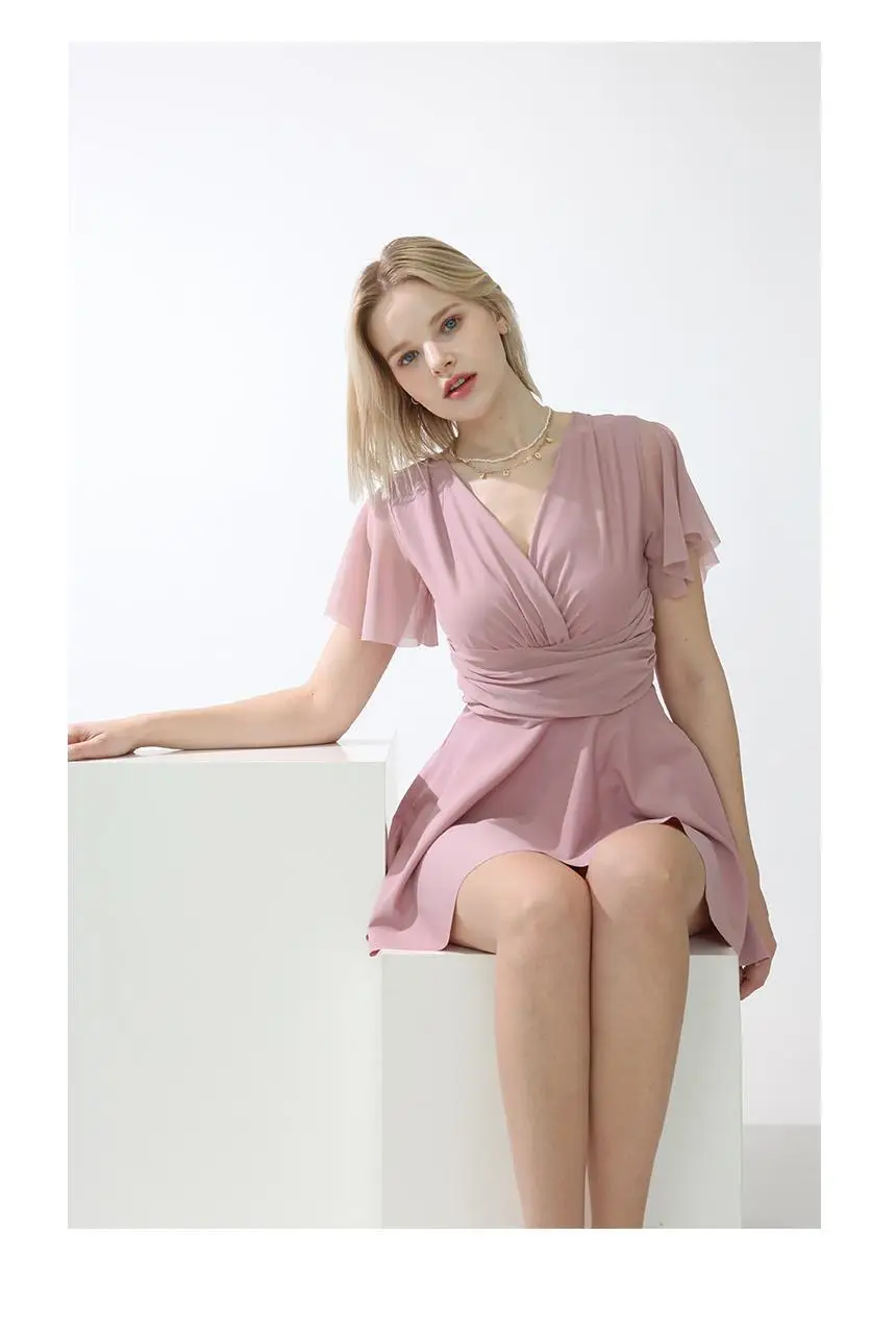 체형 커버 반팔 매쉬 원피스 수영복 모노키니 상세페이지 12