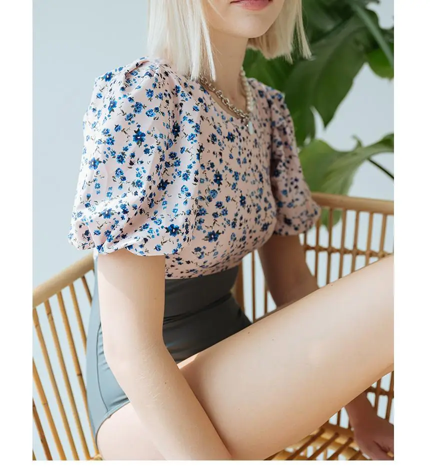 플라워 패턴 리본 포인트 원피스 수영복 상세페이지 20