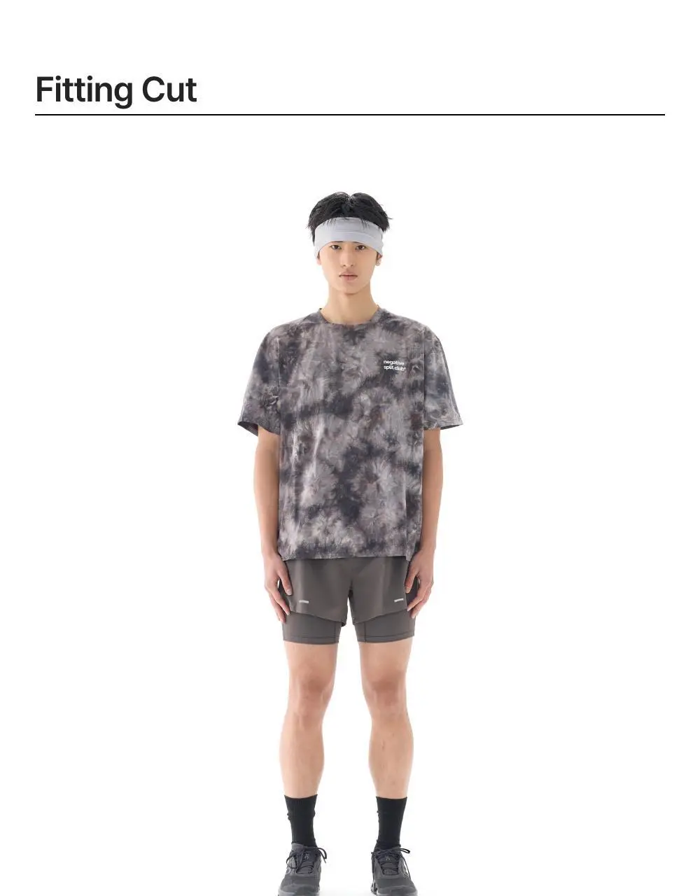 네거티브 스플릿 클럽 기능성 소로나 마블 반팔티 (오로라) 상세페이지 5