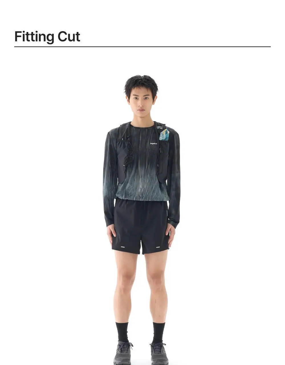 네거티브 스플릿 클럽 에어벤트 타이다잉 레이싱 롱슬리브 (미드나잇/브라운) 상세페이지 8