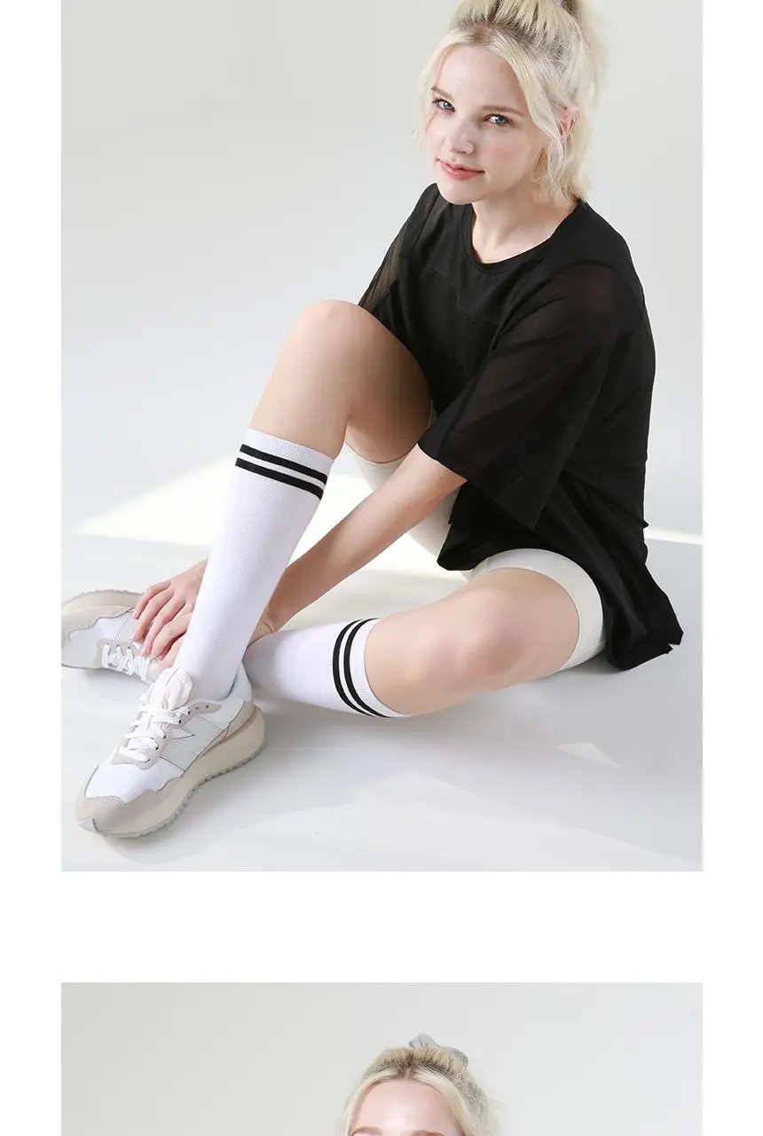 메쉬 요가 루즈핏 반팔 롱티 (5 colors) 상세페이지 19