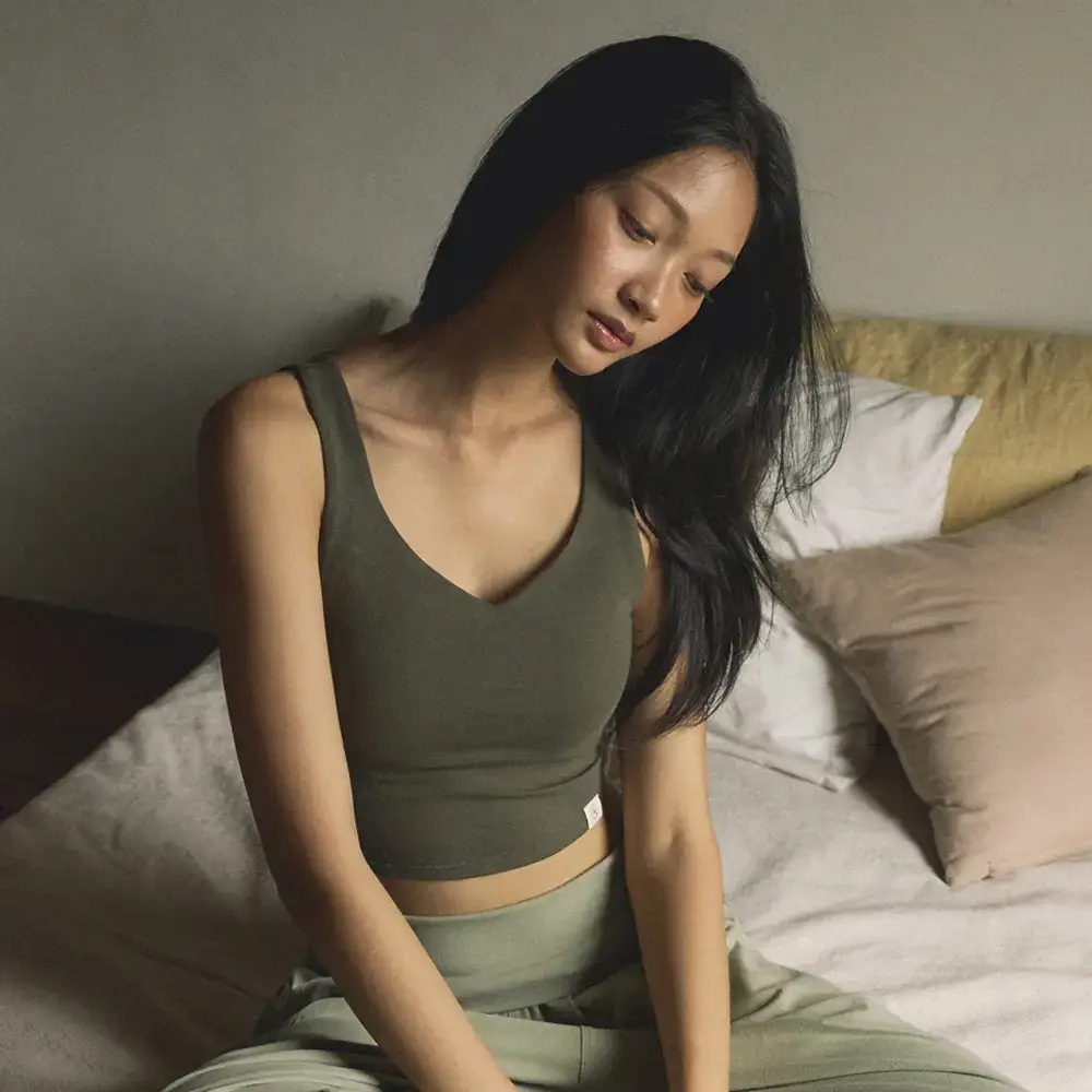 프론투라인 반다 내츄럴 크롭탑