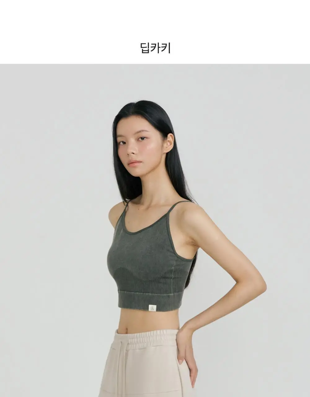 프론투라인 심리스 소프트 립 크롭탑 상세페이지 17