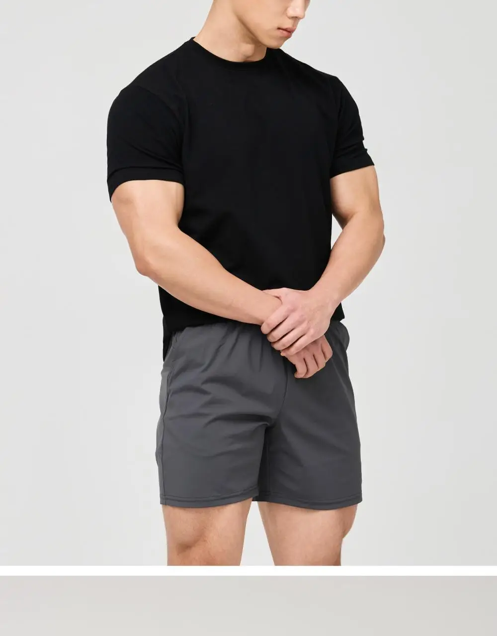 허그본 무지 머슬핏 반팔 (5colors) 상세페이지 18