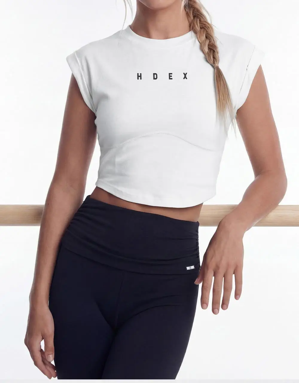 HDEX 마일드 롤업 크롭 슬리브리스 (3colors) 상세페이지 34