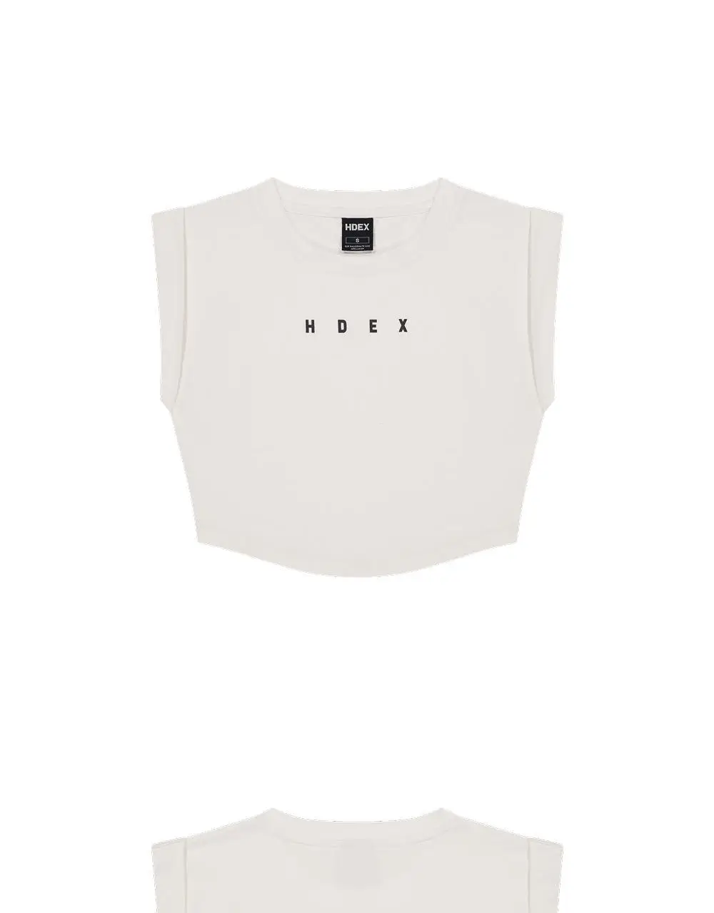 HDEX 마일드 롤업 크롭 슬리브리스 (3colors) 상세페이지 37