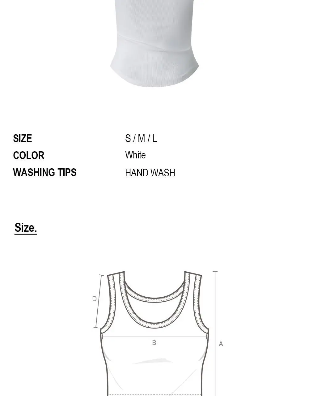 HDEX 우먼스 라운드 커버 스티치 탱크탑 (2colors) 상세페이지 17