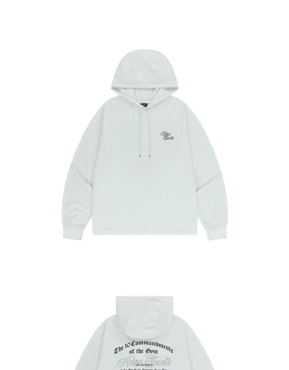 HDEX 우먼스 소프트 레터링 후디 (2colors) 상세페이지 24
