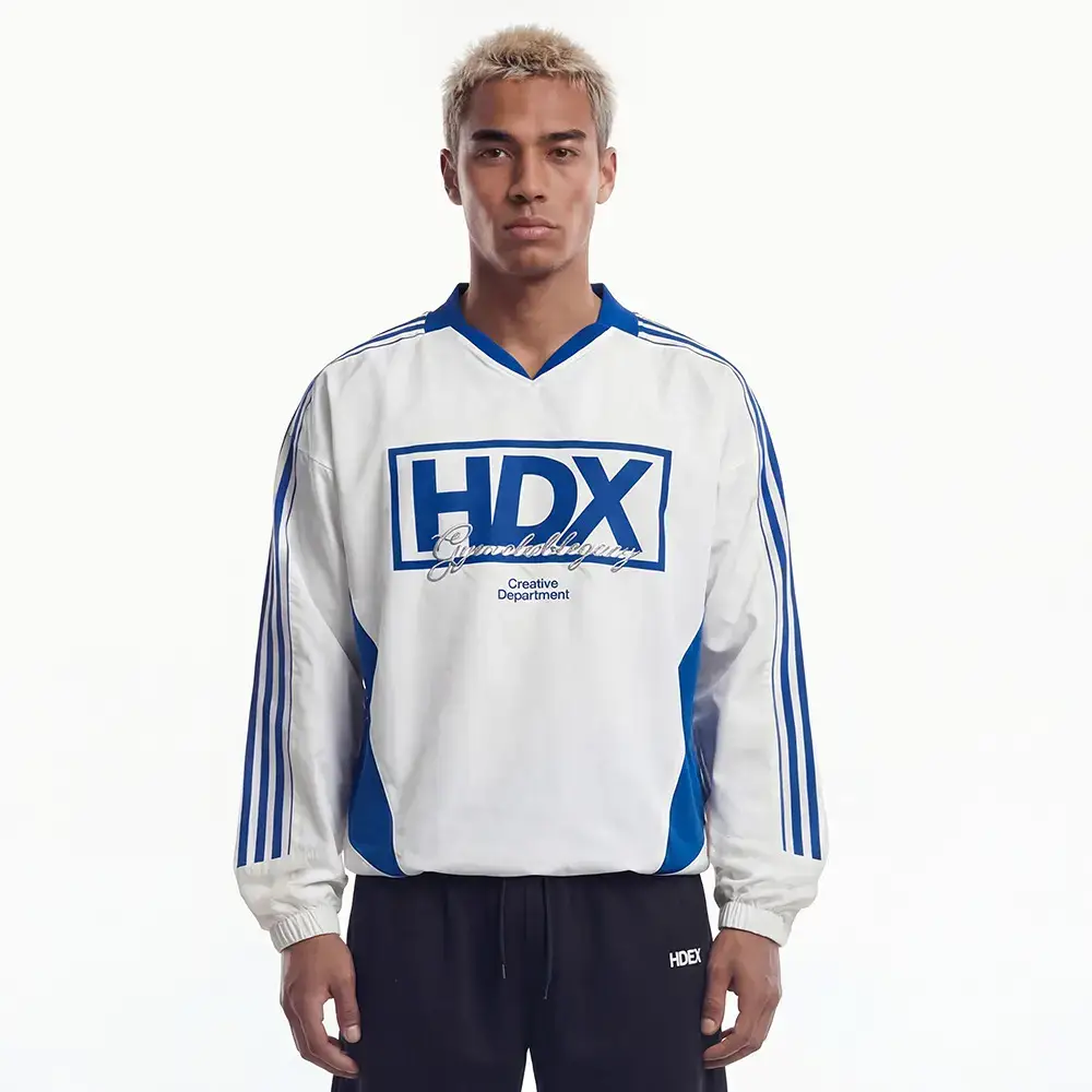HDEX 컬러 서밋 박스 웜업 저지 롱 슬리브 (2colors)