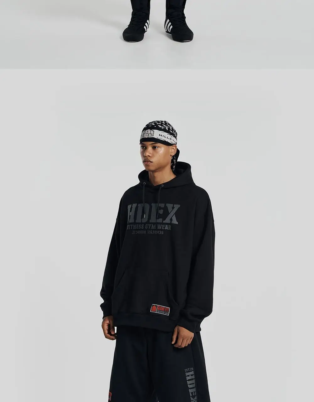 HDEX 코어 자이언트핏 후디 (3colors) 상세페이지 7