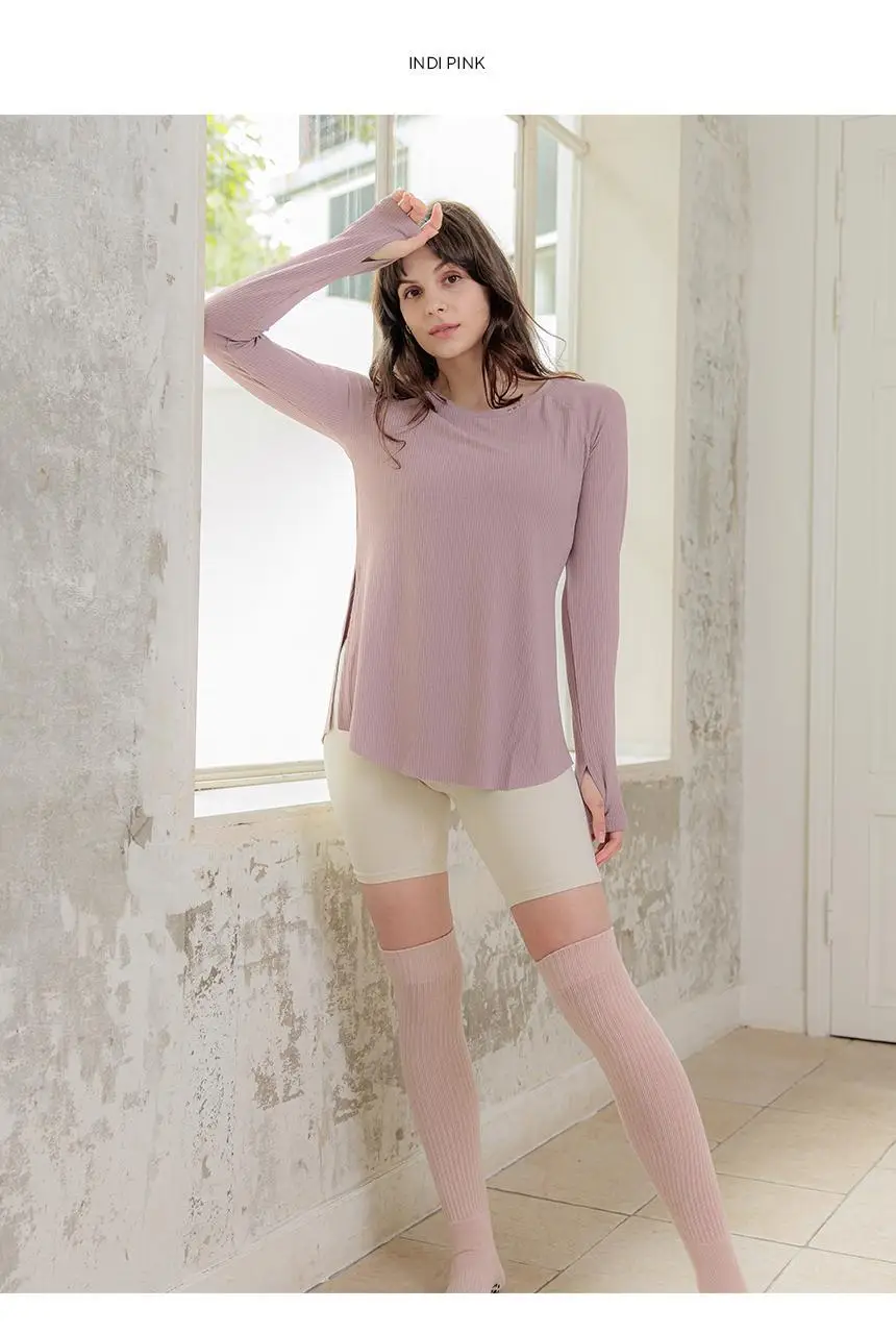 RYMD 드라이핏 요가 긴팔 롱 티 3Color 상세페이지 10