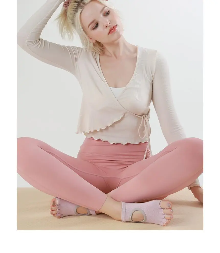 RYMD 요가 필라테스 랩가디건 커버업 홈웨어 2color 상세페이지 7