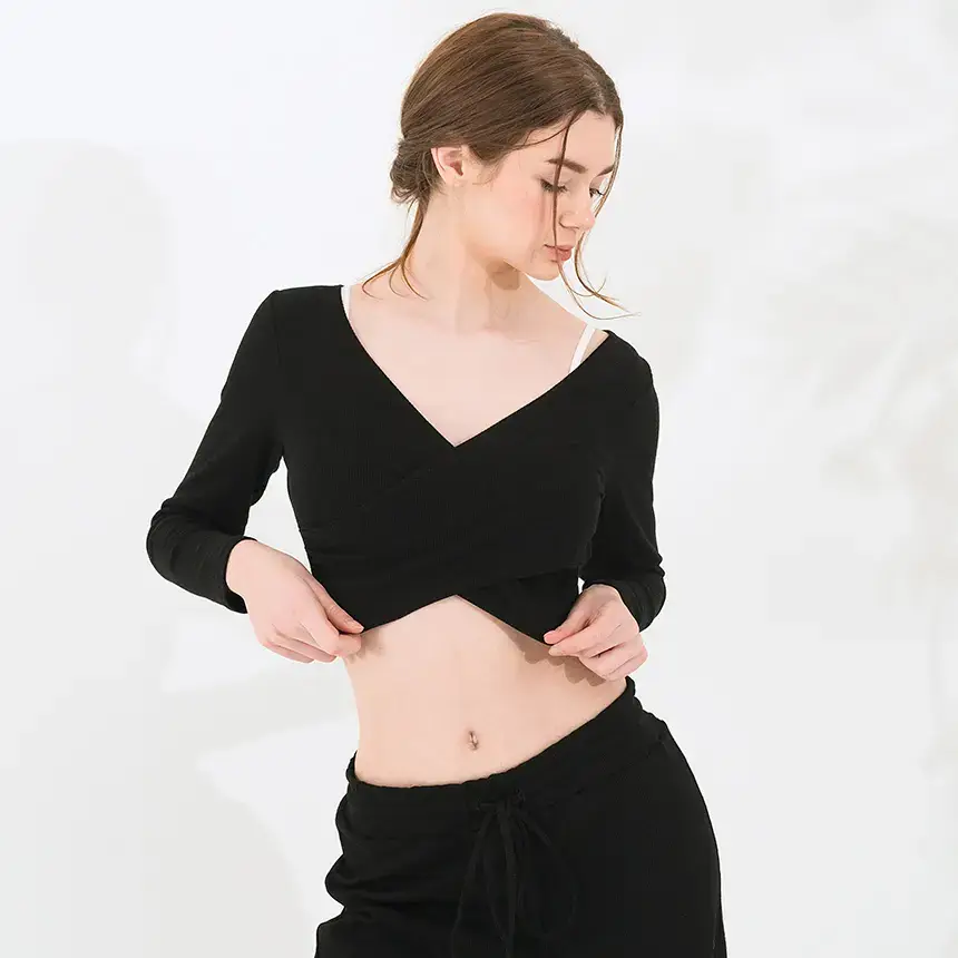 RYMD 필라테스 이지 드라이 크로스 커버업 2color