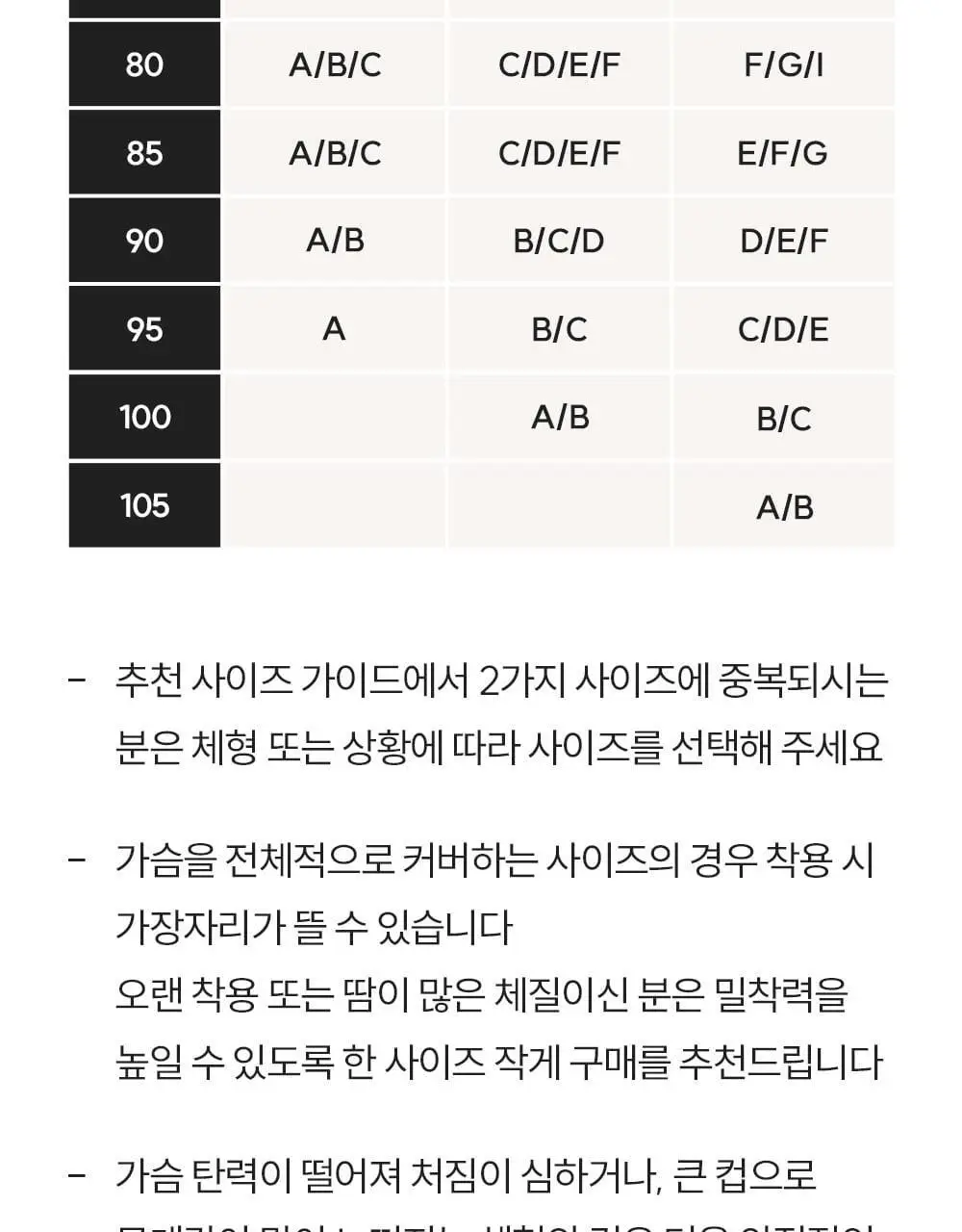 마른파이브 두프리 푸쉬업 누드브라 리프팅 3종 택1 상세페이지 79