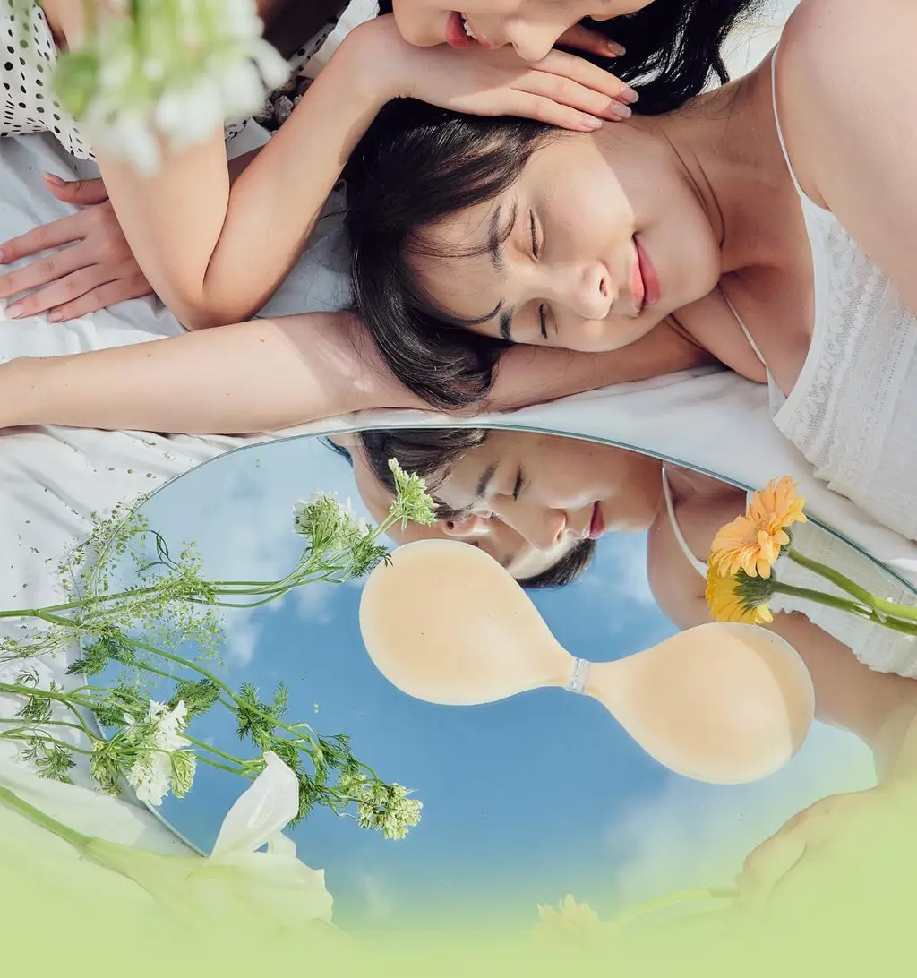 마른파이브 두프리 프리미엄 실리콘 누드브라 파워슬림 상세페이지 2