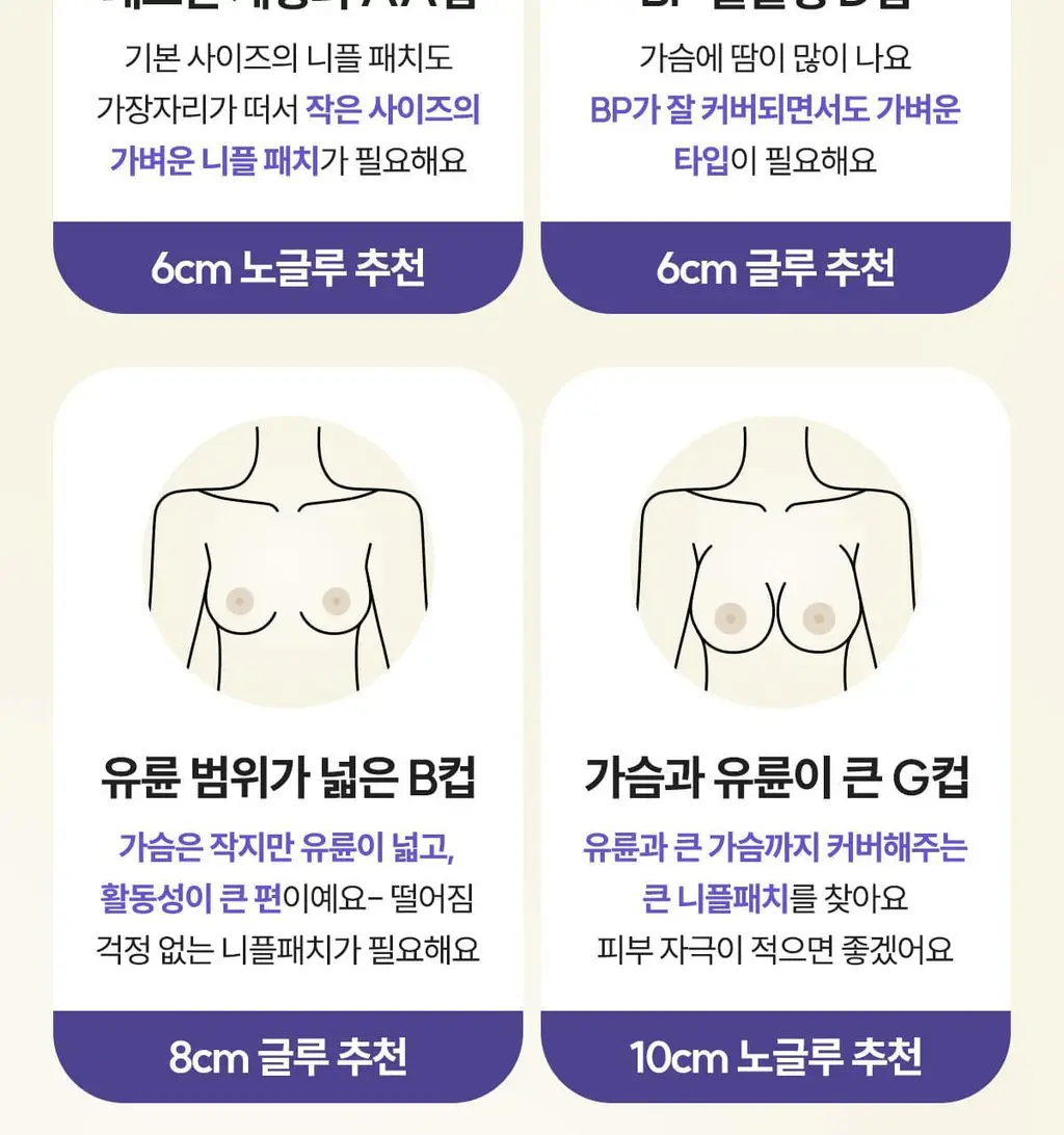 마른파이브 프리플 여성 니플패치 8cm, 10cm 4종 택1 상세페이지 43
