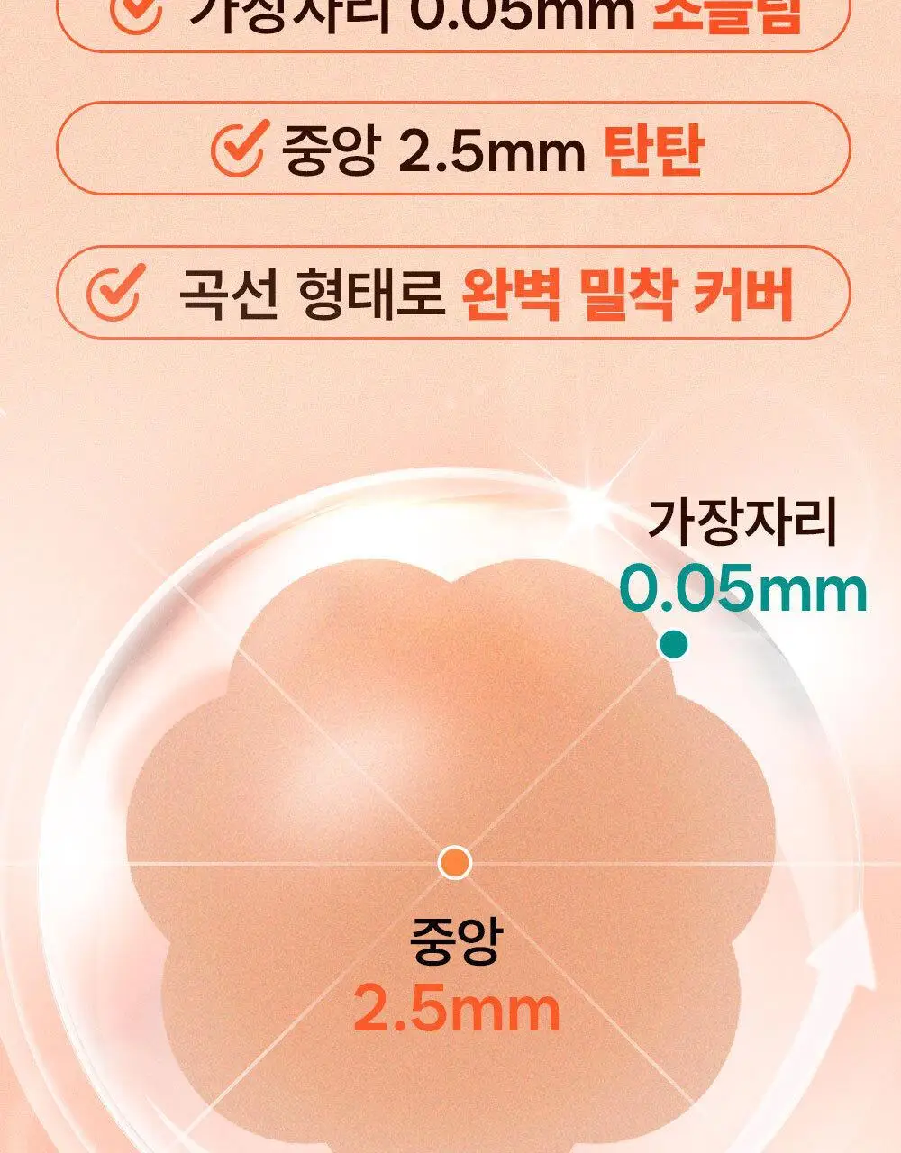 방탄꼭지 걸프리쉬 베리나이스 실리콘 니플패치 글루(7cm*12매) 상세페이지 28