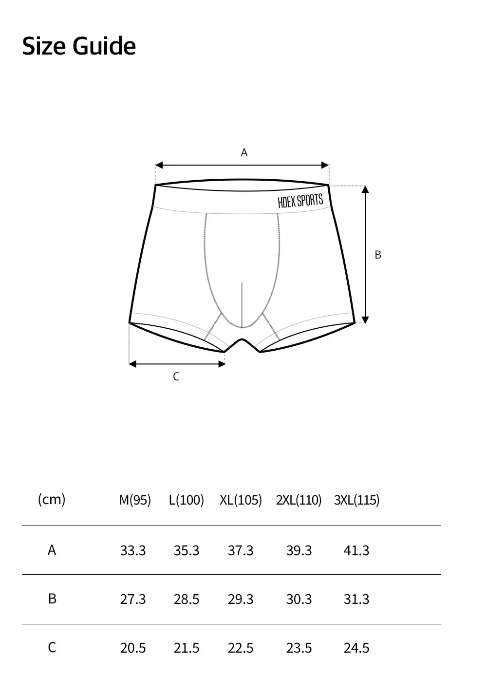 HDEX 심리스 스포츠 드로즈 블랙 상세페이지 10