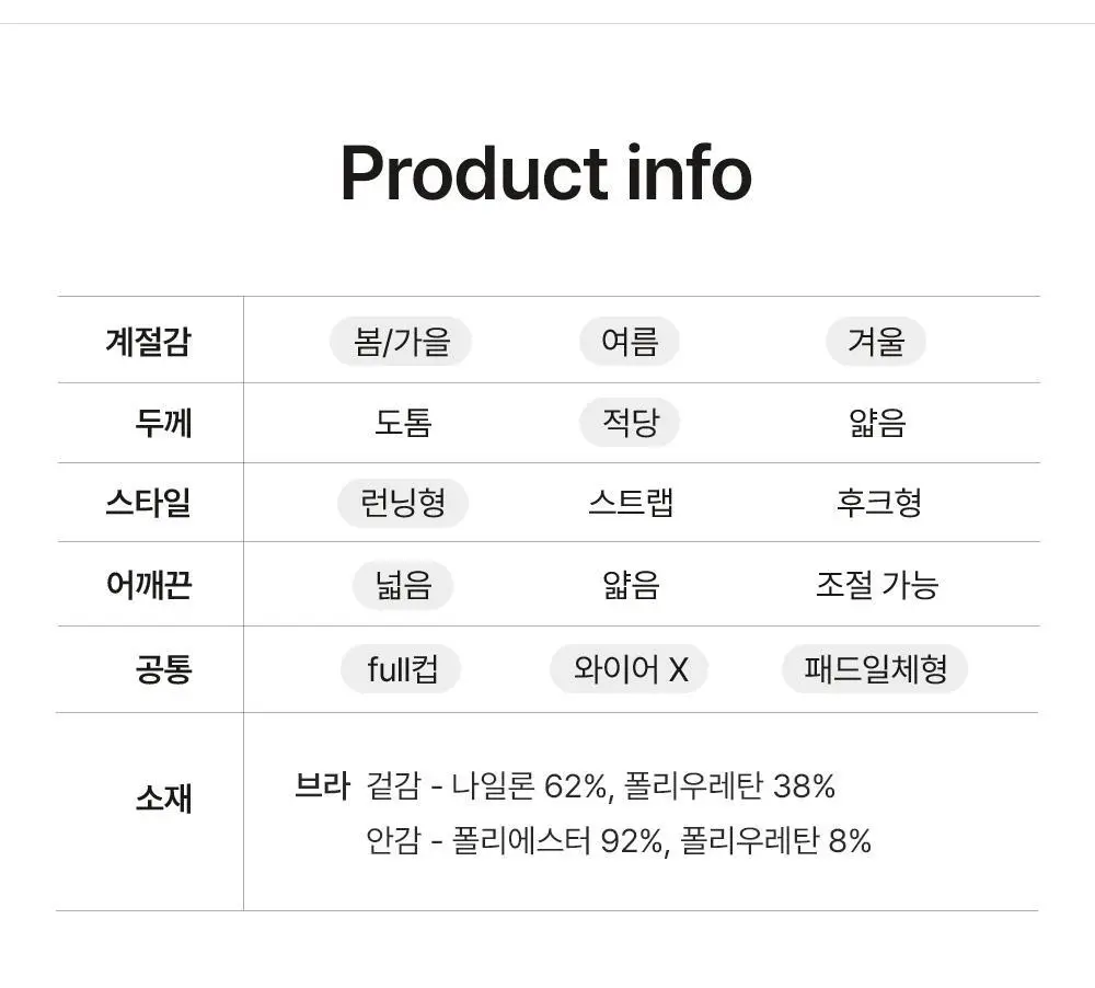 감탄브라 런닝형 자세브라 2종 상세페이지 56