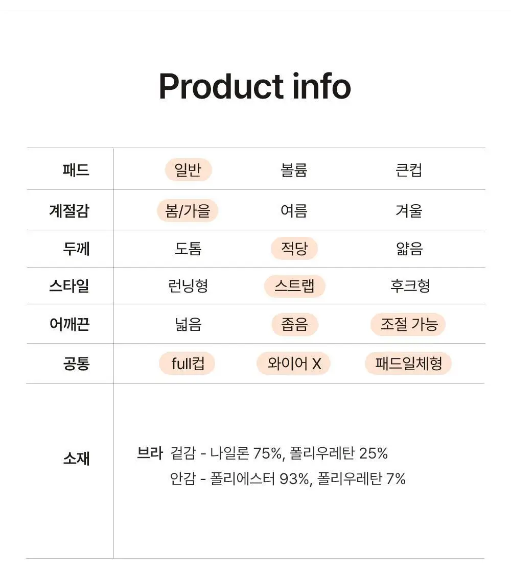 감탄브라 에어소프트 스트랩 볼륨브라 1&1set 상세페이지 66
