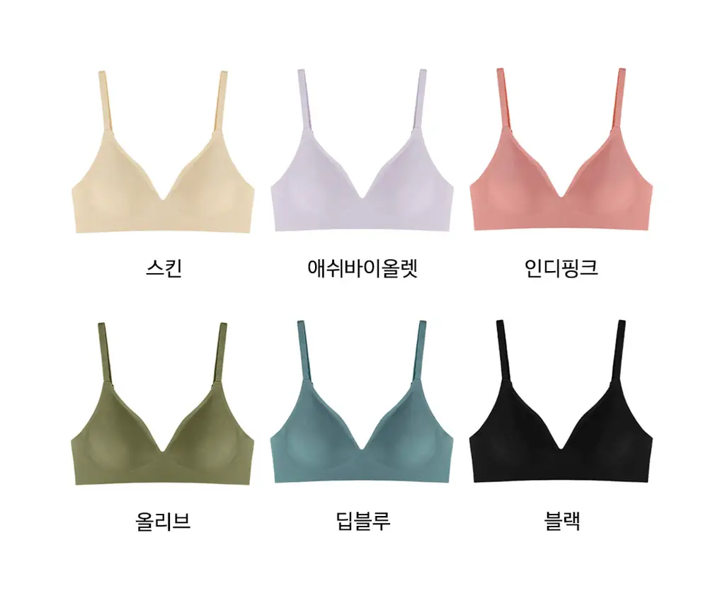 더잠 디엘 심리스 브라 모음전 상세페이지 2