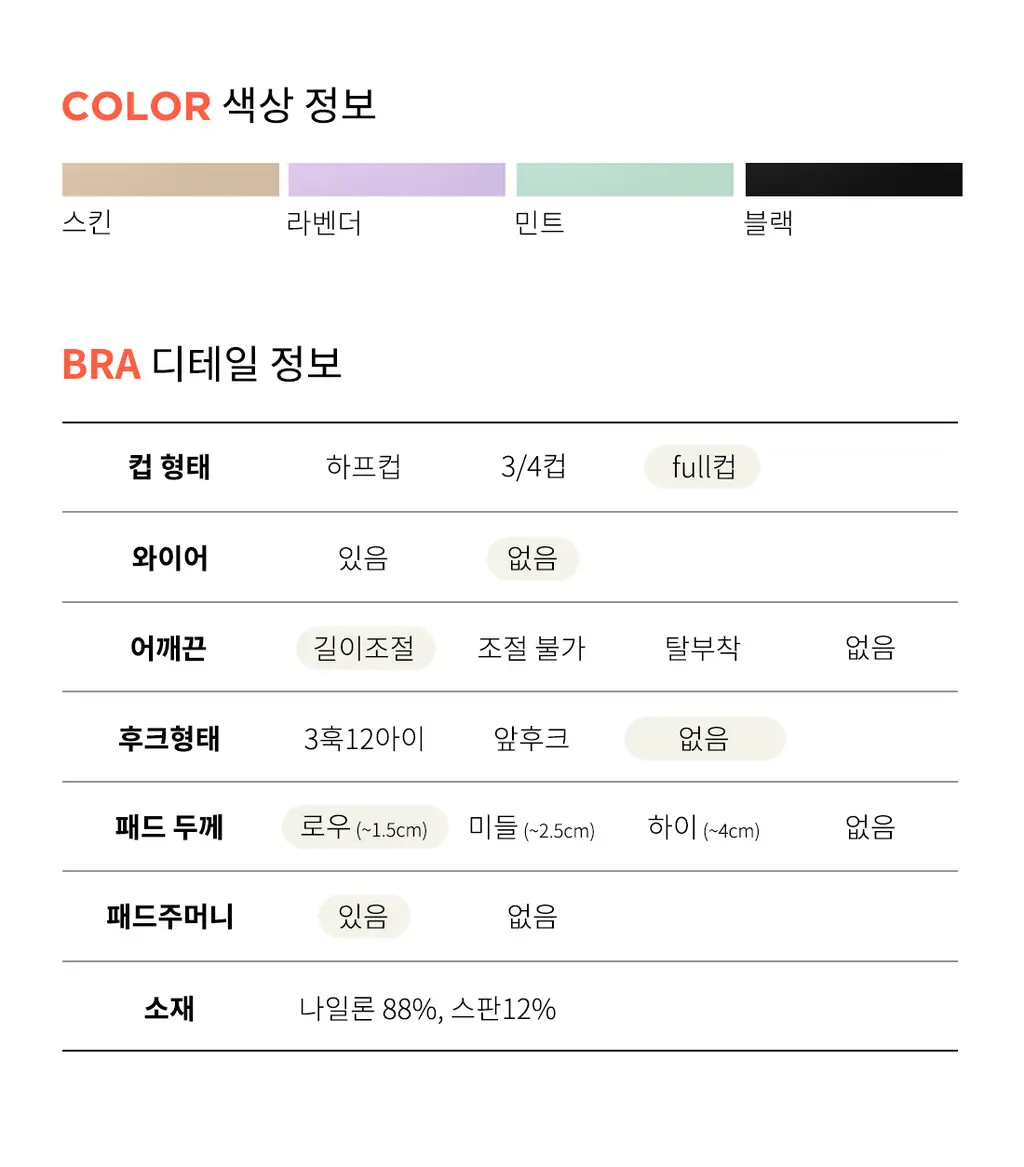 더잠 만득이 에어렛 경량 브라렛 상세페이지 31