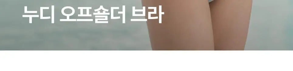 도로시와 누디 오프숄더 브라 상세페이지 4