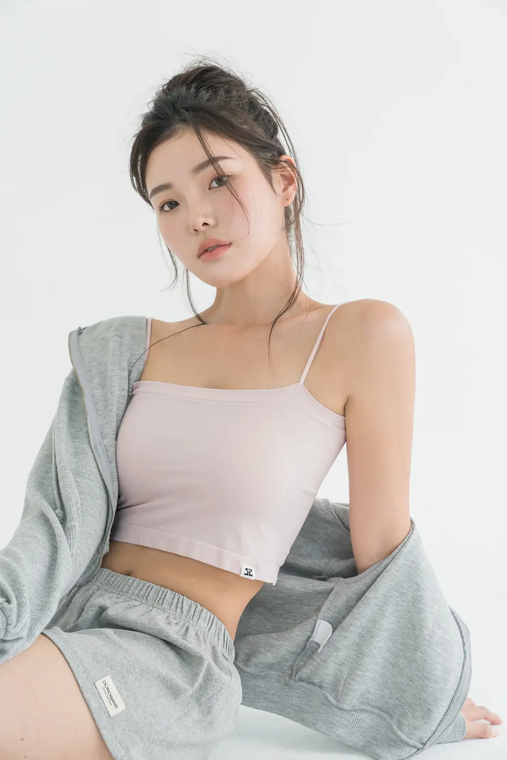도로시와 풀샷몰드 심플 튜브탑 캡나시 베이직/크롭 택1 상세페이지 25