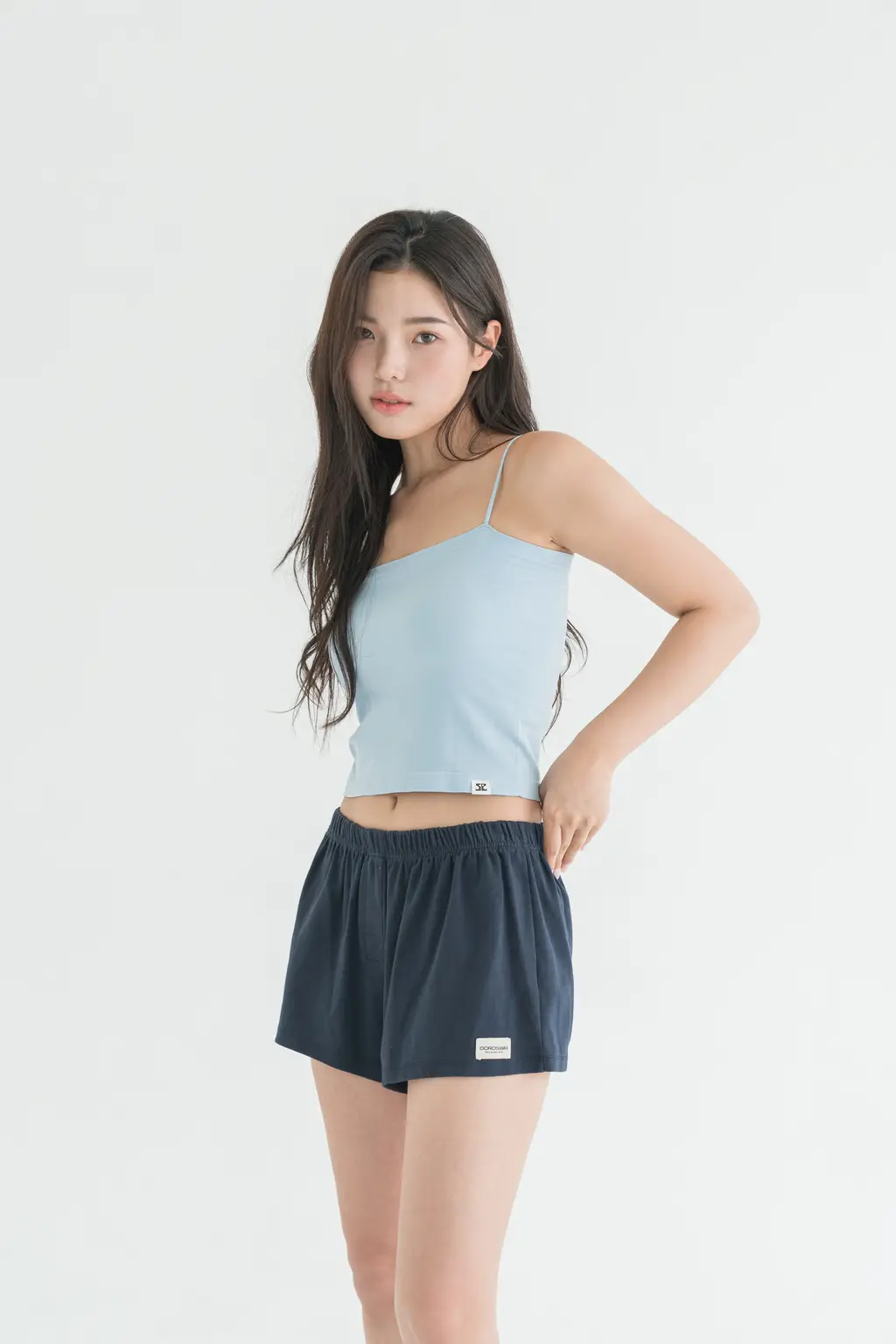 도로시와 풀샷몰드 심플 튜브탑 캡나시 베이직/크롭 택1 상세페이지 34