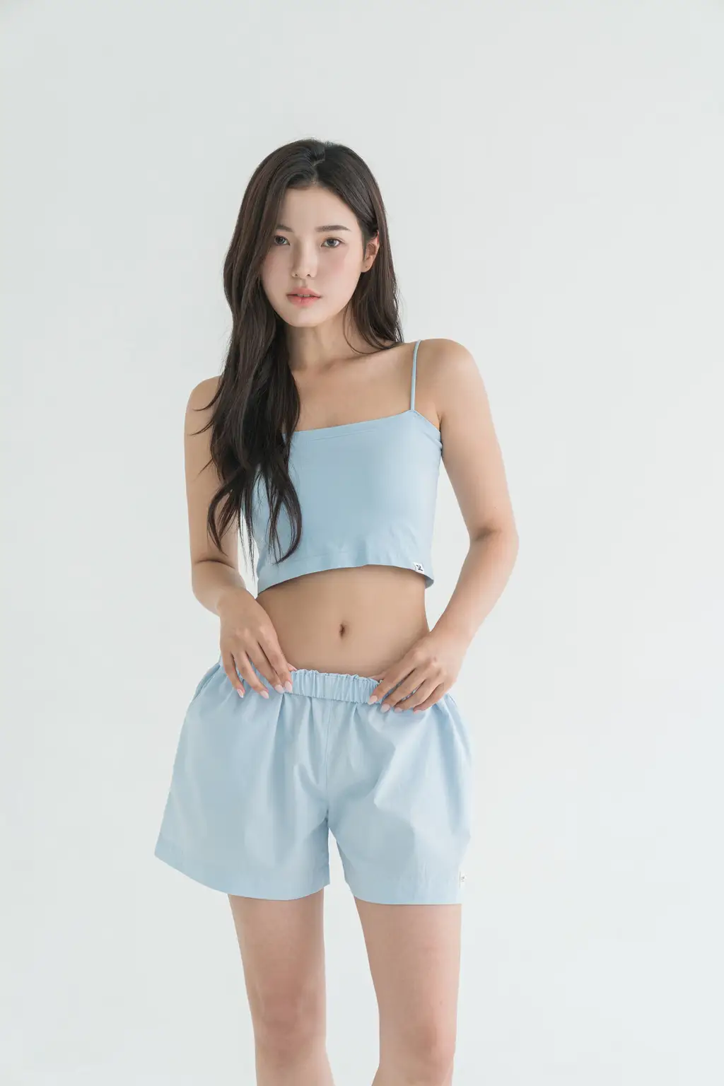 도로시와 풀샷몰드 심플 튜브탑 캡나시 베이직/크롭 택1 상세페이지 43