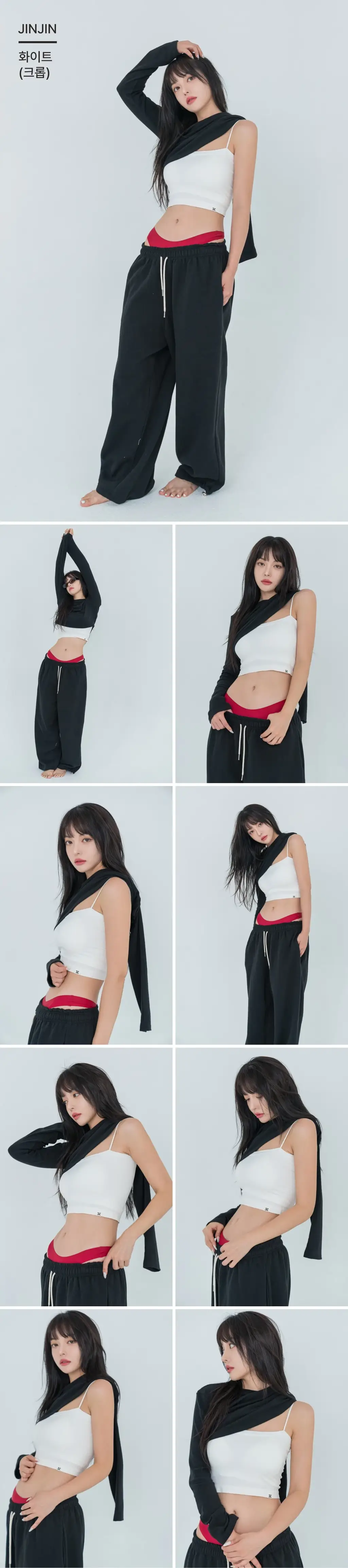 도로시와 풀샷몰드 심플 튜브탑 캡나시 베이직/크롭 택1 상세페이지 55