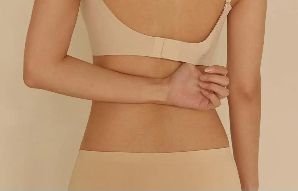 마른파이브 쉬어 브라 글램 백리스 M~XXXL (블랙/아이보리) 상세페이지 60
