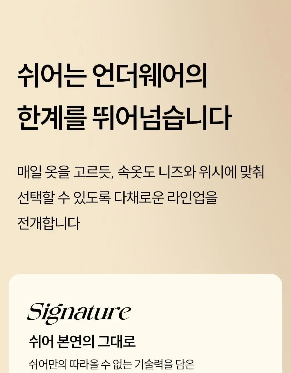 마른파이브 쉬어 브라 글램 커버업 M~XXXL (블랙/아이보리) 상세페이지 51