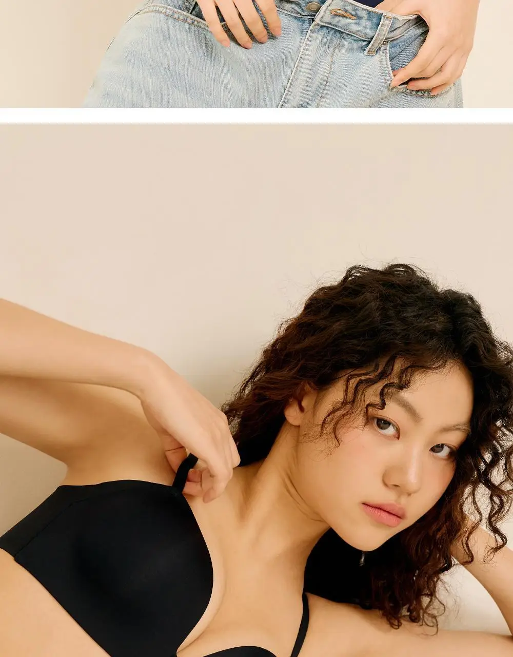 마른파이브 쉬어 브라 소프트폼 3cm 볼륨업 4colors (S~XL) 상세페이지 4