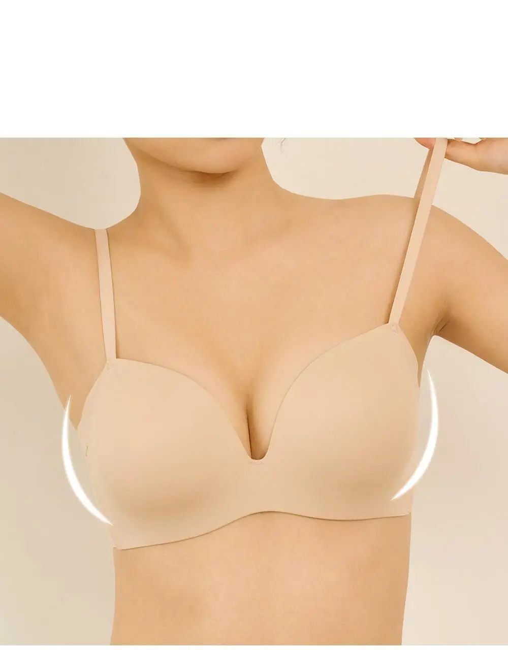 마른파이브 쉬어 브라 소프트폼 3cm 볼륨업 4colors (S~XL) 상세페이지 10