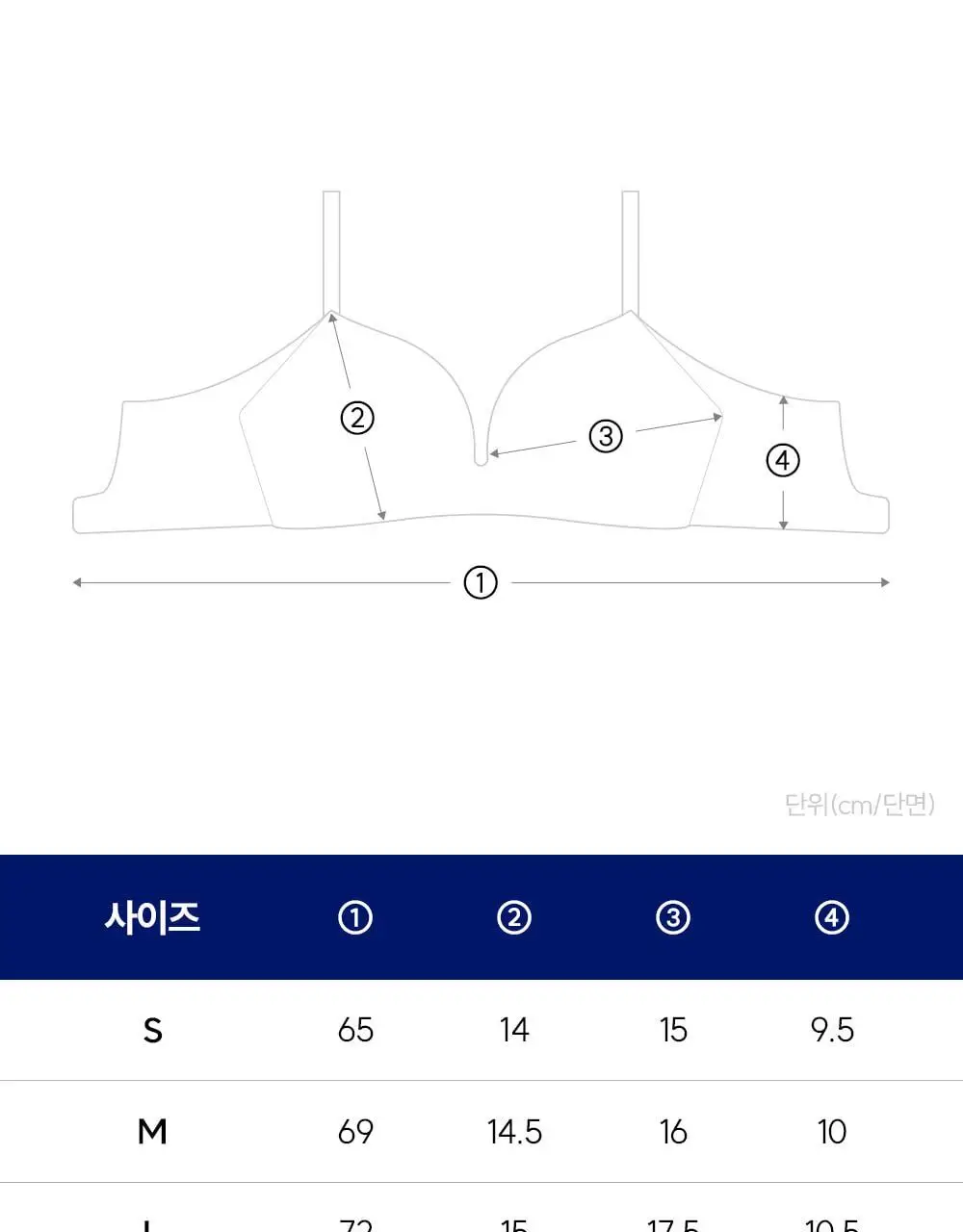 마른파이브 쉬어 브라 소프트폼 3cm 볼륨업 4colors (S~XL) 상세페이지 31