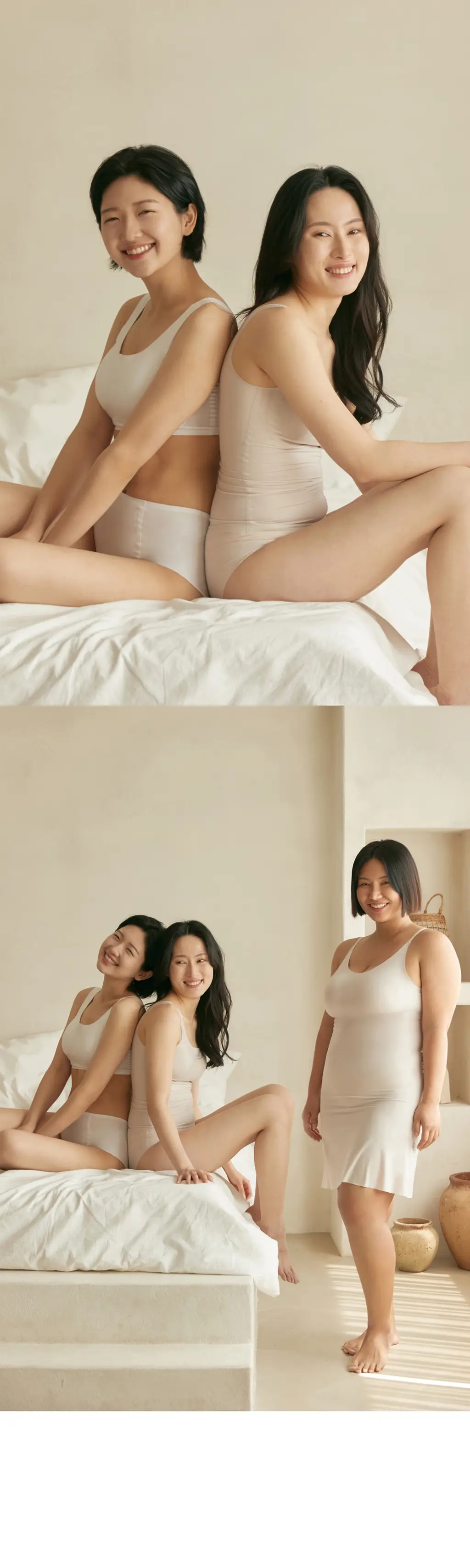 마른파이브 쉬어 브라 오가닉 3colors (블랙/화이트/스킨 S~XXL) 상세페이지 10