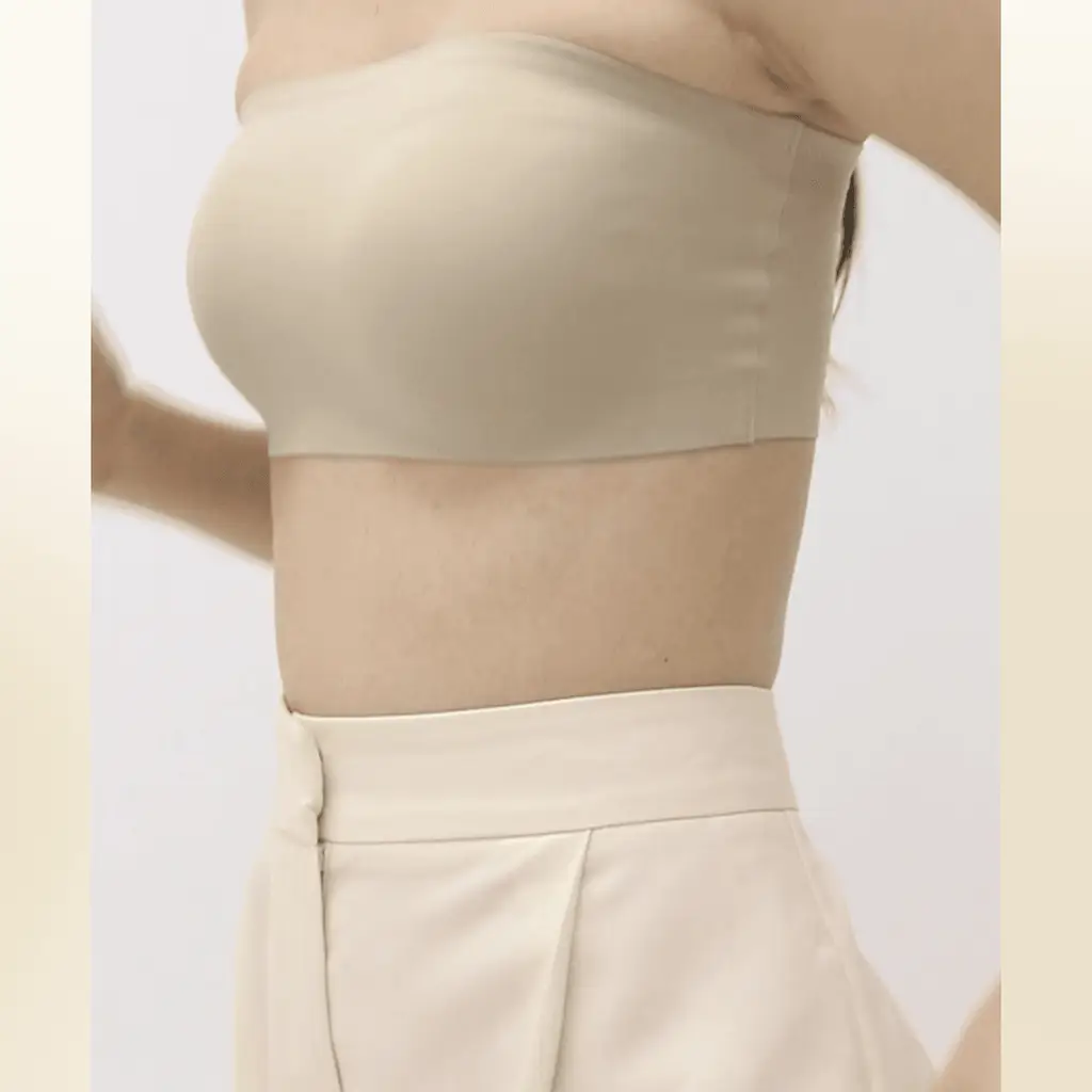마른파이브 쉬어 브라 오프숄더 튜브탑 3colors (블랙/베이지/샌드베이지) 상세페이지 6