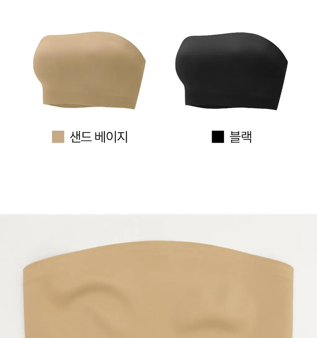 마른파이브 쉬어 브라 오프숄더 튜브탑 3colors (블랙/베이지/샌드베이지) 상세페이지 105