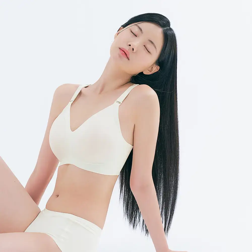 아나콘다이너웨어 더핏브라 글로우브라운 / 웨딩드레스크림