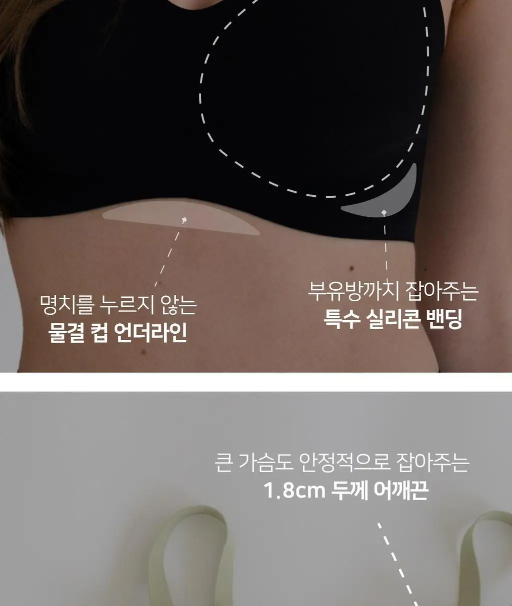 플라이코지 스킨터치 노후크 볼륨 브라 3colors (S~XL) 상세페이지 14